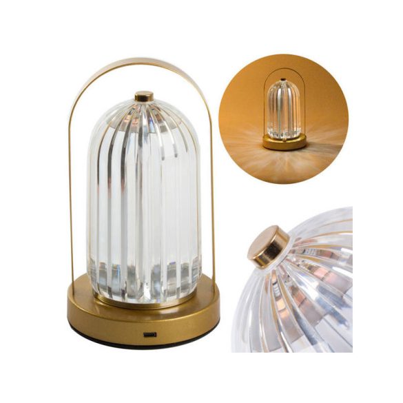 Nachttischlampe Kristall LED Lampe Touch - Kinderzimmer, Leselampe, Nachttisch - modernes Design