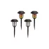 Gartenlampe Solarfackel RGB mit Fernbedienung