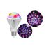 Bunte LED-Lampe drehbare E27 Diskokugel