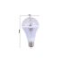 Bunte LED-Lampe drehbare E27 Diskokugel
