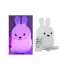 Kinder-Nachtlampe mit Steuerung, berührungsempfindlich, RGB-Farbwechsel, Fernbedienung - Hase