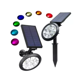 Solarbetriebene bunte RGBW LED Garten-Weihnachtsleuchte