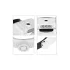 Luxus-Stirnlampe mit Helm 3 LED 11.5x