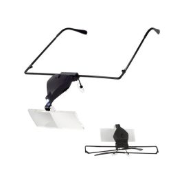 LED-Lupe mit 3,5-facher Vergrößerung und Wechselobjektiv