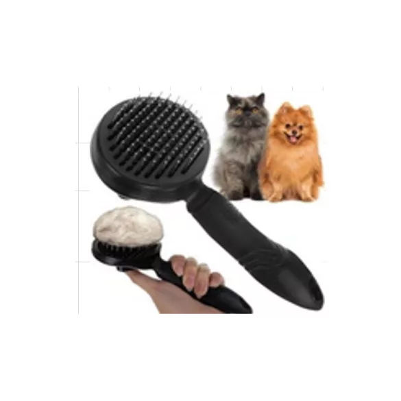 Tierfellbürste in Schwarz (100)