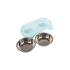 Metall-Doppelnapf für Hunde 350ml x 2