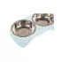 Metall-Doppelnapf für Hunde 350ml x 2