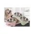 Metall-Doppelnapf für Hunde 350ml x 2