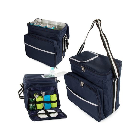 Picknick-Rucksack isoliert, Einkauf - Picknick-Kühltasche - Isolierte Picknick-Tasche - Einkaufs-Kühltasche