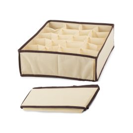 Kleiderschrank-Organizer Sockenfach Beige 20
