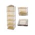 Kleiderorganizer Hängeregal 5 Fächer 100cm