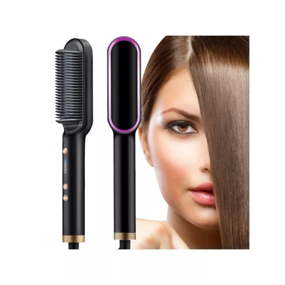 Glättende Haarbürste