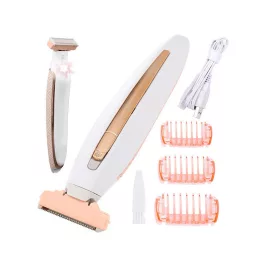   Körperhaarentferner Bikini-Rasierer für Damen mit USB-Anschluss