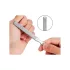 Integriertes Nagelset mit Nagelknipser und Maniküreschneider