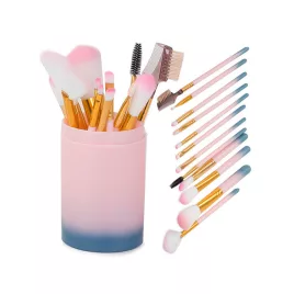   Professionelles Schminkpinsel-Set 12-teilig - Schminkpinsel, Make-up, Schönheitswerkzeuge, Schönheitspflege, Schminktechniken