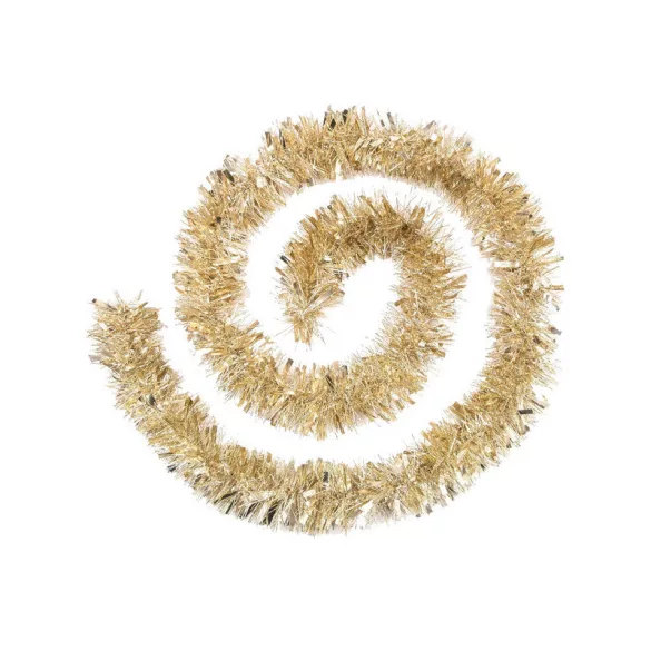 Weihnachtliche Goldkette 2m