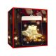 3D Buntglas-Fensterdeko Weihnachtslichter