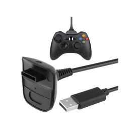   Xbox 360 USB Ladekabel für Controller - Spielkabel, Xbox Zubehör, Ladekabel für Pad, USB Ladekabel für Xbox 360