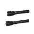 Starke taktische LED-Taschenlampe XHP50 mit Zoom und USB-Anschluss.