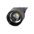 Starke taktische LED-Taschenlampe XHP50 mit Zoom und USB-Anschluss.