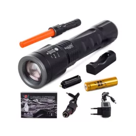   Taktische LED-Taschenlampe mit Zoomfunktion - XM-L3 U3 Lichtquelle