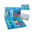 Künstler-Set 86-tlg. im Koffer - Zeichnen, Malen, Kreieren, Buntstifte, Pinsel, Farben, Künstlerbedarf