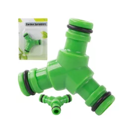   1/2 Zoll Gartenschlauch T-Verteiler - Gartenschlauchanschluss - Gartenschlauchadapter