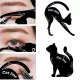 Lidschatten- und Eyeliner-Schablone