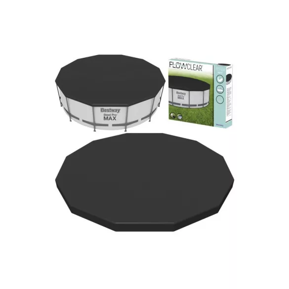 Poolabdeckung 366 cm BESTWAY 58037 - Schutzabdeckung, Poolschutz, UV-Schutz, Poolabdeckung, Poolabdeckung