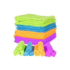 12er Set Mikrofaser-Reinigungstücher