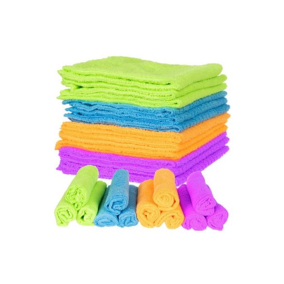 12er Set Mikrofaser-Reinigungstücher