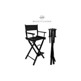   Holz-Schminkstuhl - Kinder-Schminktisch-Stuhl - Kosmetikstuhl - Schminkmöbel - Kindersessel - dekorativer Schminkstuhl