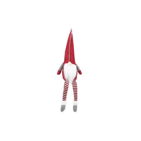 Roter Sitzender Wichtel - Weihnachtsdekoration, Wichtelfigur, Sitzender Wichtel, Weihnachtsgeschenk, Wichteldekoration, Sitzende Weihnachtsfigur