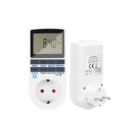  Zeitschaltuhr - für Zuhause und Büro, energiesparend, automatische Abschaltung, zeitgesteuertes Einschalten.