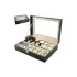 Uhrenaufbewahrung mit 12 Fächern - Uhrenbox Set, Uhrenhalter, Uhrenset Werkzeug, Uhrenbox