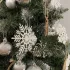 Weihnachtskugeln - Schneeflocken, 12 Stück, Ruhhy 22516