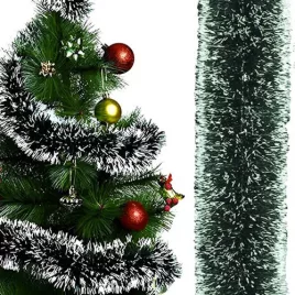 Weihnachtsgirlande - verschneit, 6m Ruhhy 22310