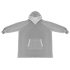 XXL Pullover - graue Ruhhy Decke 24402