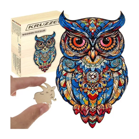 Holzpuzzle – Kruzzel Puzzle 24551
