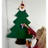 Filz Weihnachtsbaum mit Dekorationen 24856
