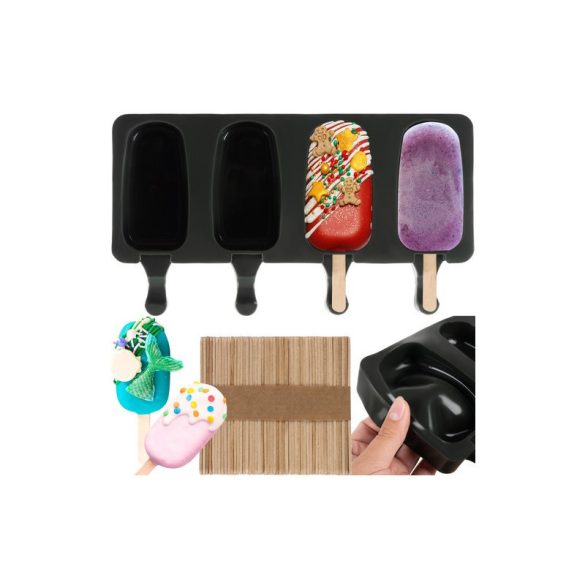 Silikonformen für Eis Ruhhy 20990 - Kinder, Eis, Sommer, Backen, DIY, Geschenk, Küche, Form, Dessert, Eiscreme