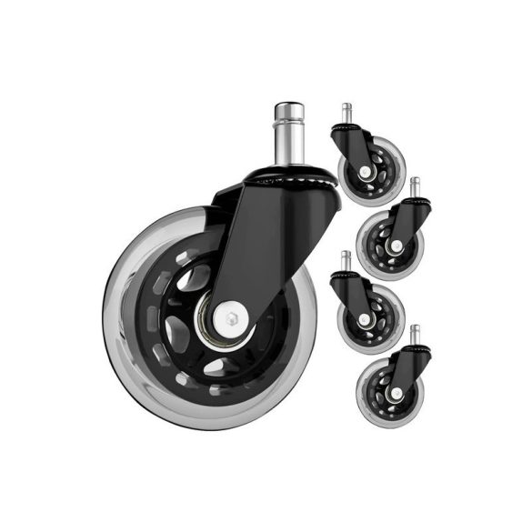 Bürostuhlrollen - 5 Stk. Malatec 22077