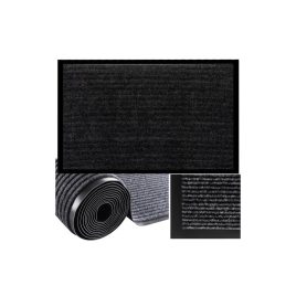   Eingangsteppich - 60x90cm Ruhhy 22055, grau, modern, praktisch, saugfähig, innen, bequem, waschbar, rutschfest