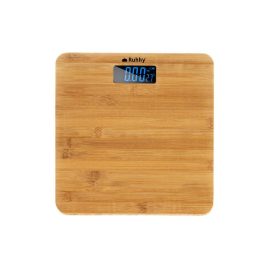 LCD-Badezimmerwaage mit Holzverkleidung - Ruhhy 22522