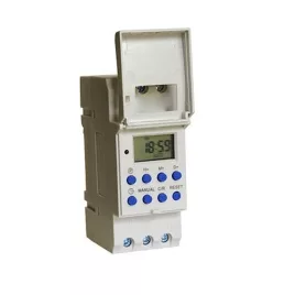 12V 16A Digitaler Wochen-Zeitschaltuhr