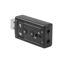 USB 7.1 Mikrofon-Kopfhörer mit Anschluss