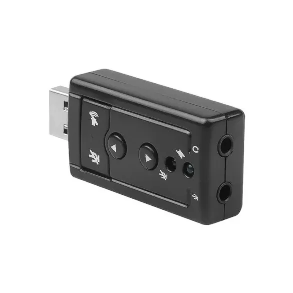 USB 7.1 Mikrofon-Kopfhörer mit Anschluss