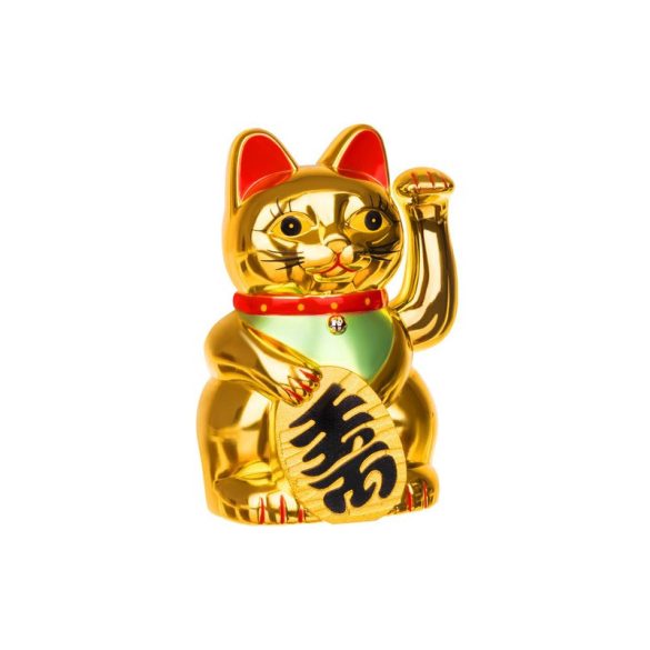 Winkende Chinesische Katze - Gold