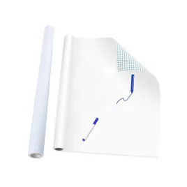 Selbstklebendes trocken abwischbares Whiteboard 200x45