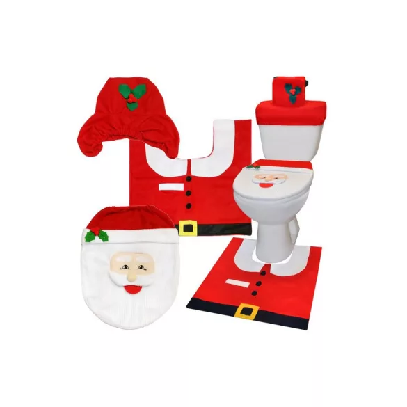 Weihnachtlicher Badezimmerteppich